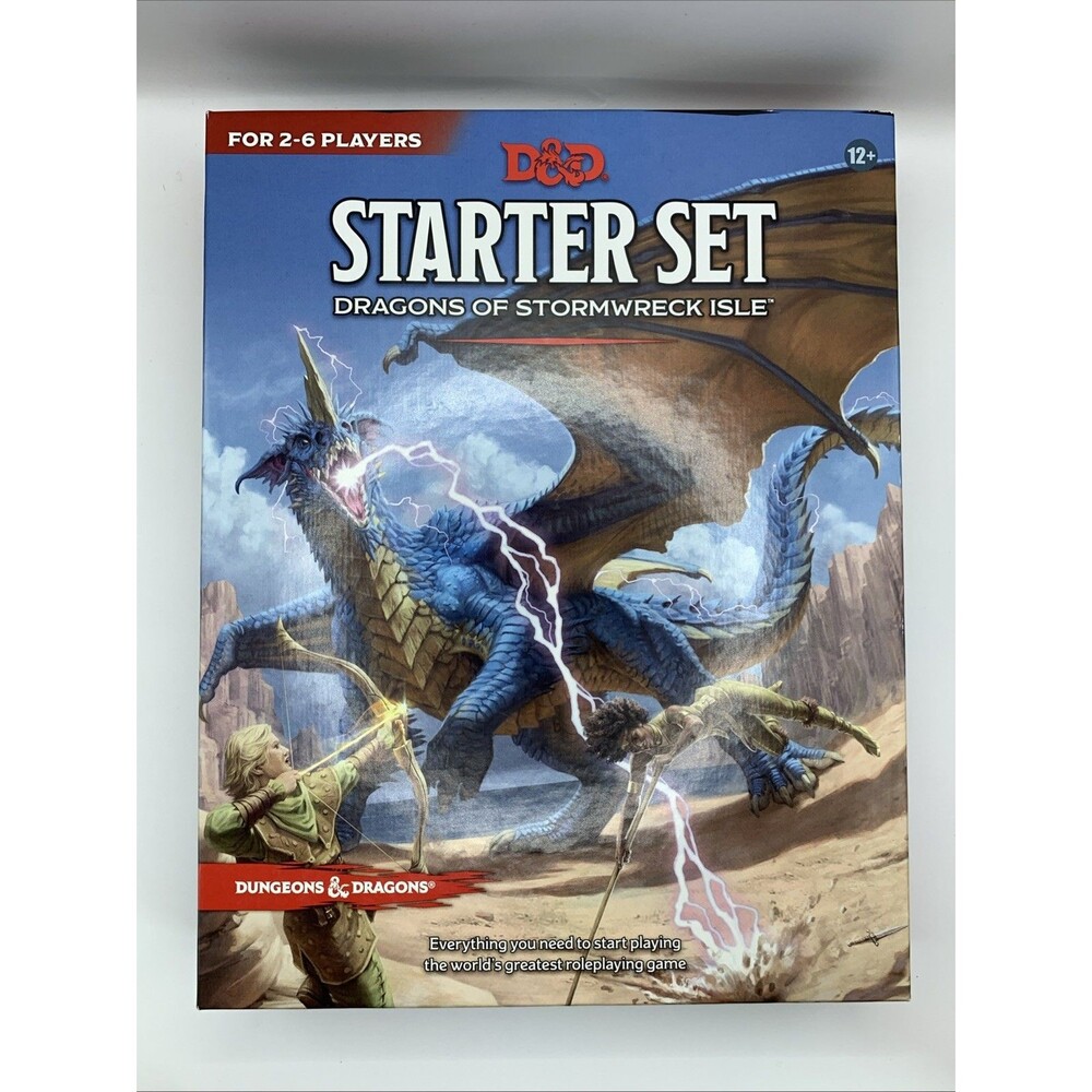 Dungeons & Dragons Starter Set: Dragons of Stormwreck Isle Open Box Unsealed New